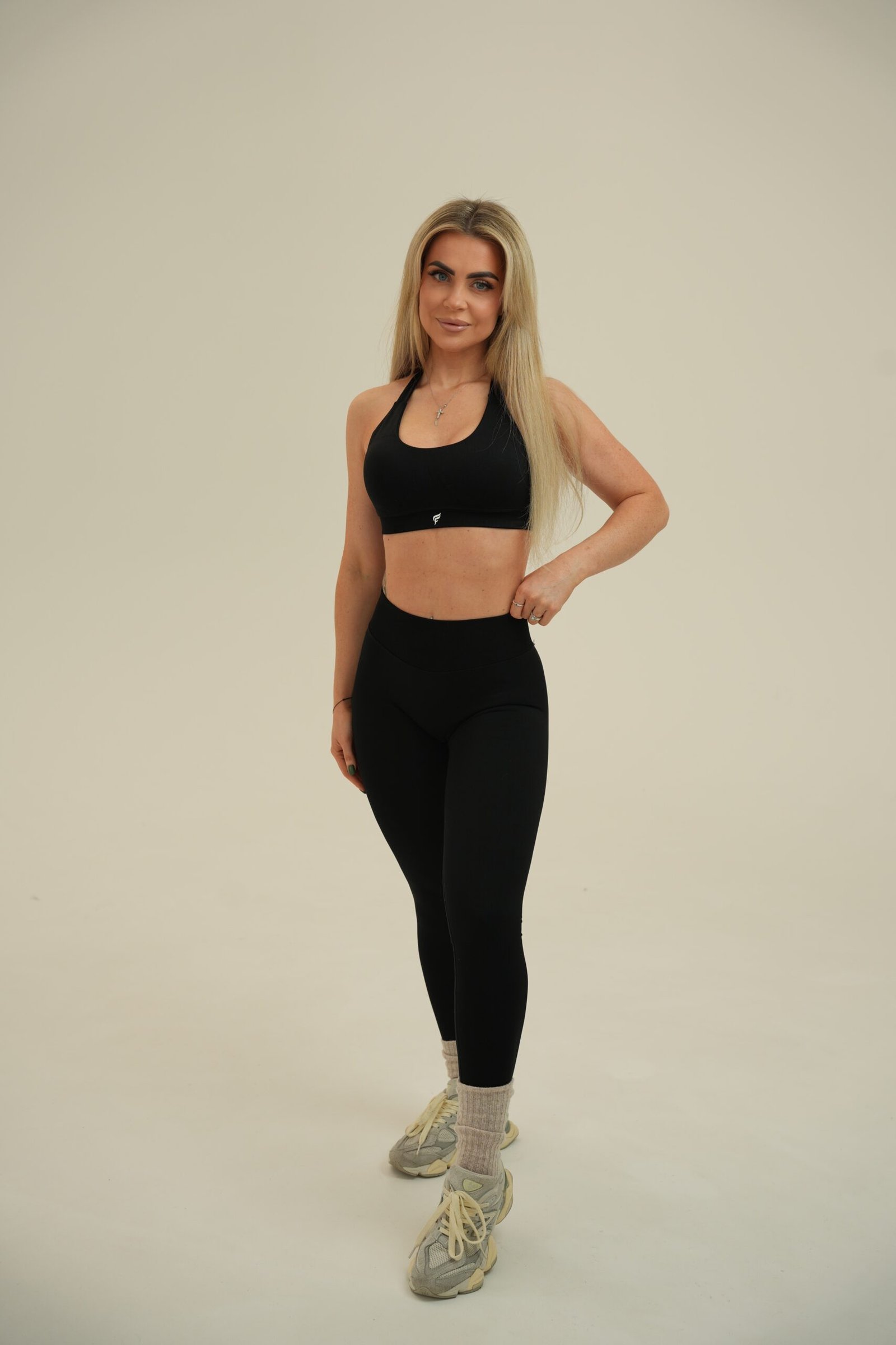 AFFECTS sportinės tamprės moterims juodos FitDoll