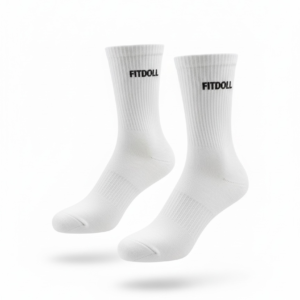 Signature baltos kojinės