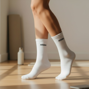 Alternative view of Signature baltos kojinės