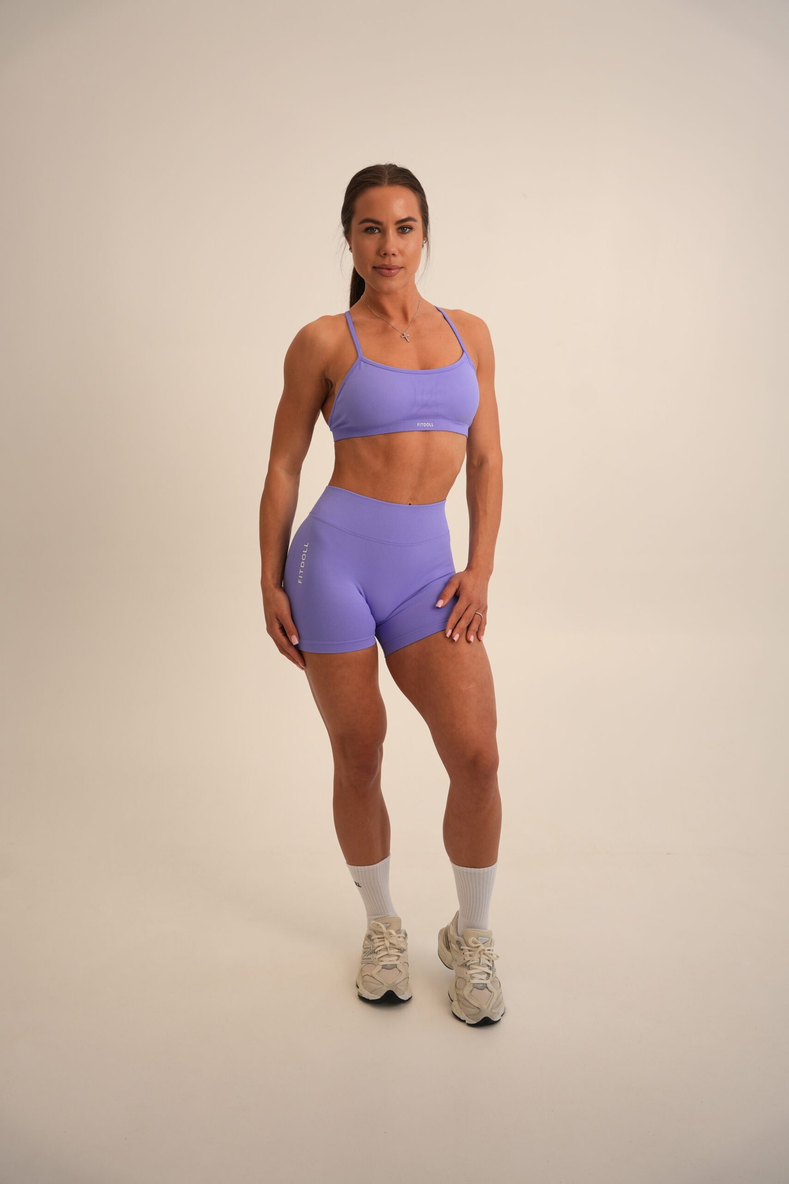V CONTOUR™ Šortai Violetinė - Image 4